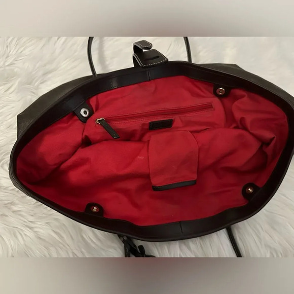 VINTAGE Dooney And Bourke brown Medium Tote. - Picture 6 of 7